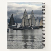 Zeillogboek of Zeilend Notitieboek met naam (Achterkant)