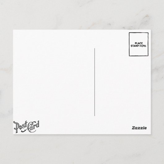 zeilmeisje -  nautische patriottische kunst briefkaart (Achterkant)