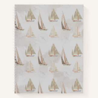 Zeilnotitieboekje - Vintage Nautische Illustratie Notitieboek