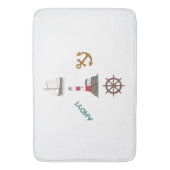 Zeilontwerpkleur Badmat (Voorkant Verticaal)