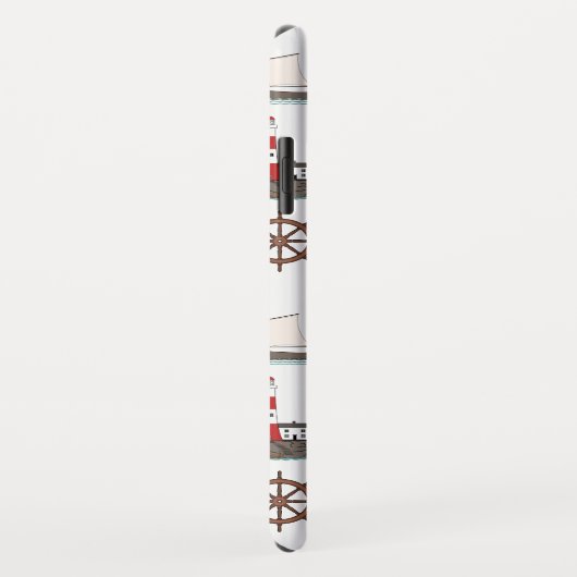 Zeilpatroon Kleur op Wit Case-Mate iPhone Case (Achterkant/rechts)