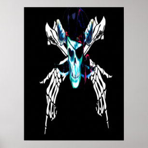 Zeilpiraat uit grootmoeders tijd poster
