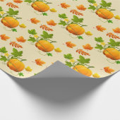 Zeilpomp op Beige Cadeaupapier (Hoek)