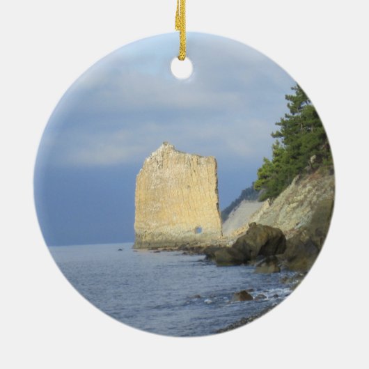 Zeilrotsornament Keramisch Ornament (Achterkant)