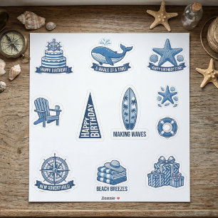 Zeilschepen Droomvaart Sticker Vel