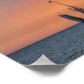 Zeilschepen in zonlicht op het Oostzeegebied Poster (Hoek)