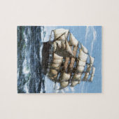 zeilschepen legpuzzel (Horizontaal)