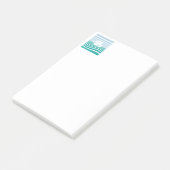 Zeilschepen patroon post-it® notes (Schuin)