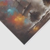 Zeilschepen Storm Decoage Tissuepapier (Detail)