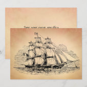  zeilschip (Voorkant / Achterkant)