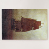 Zeilschip (1815) - Caspar David Friedrich Legpuzzel (Horizontaal)