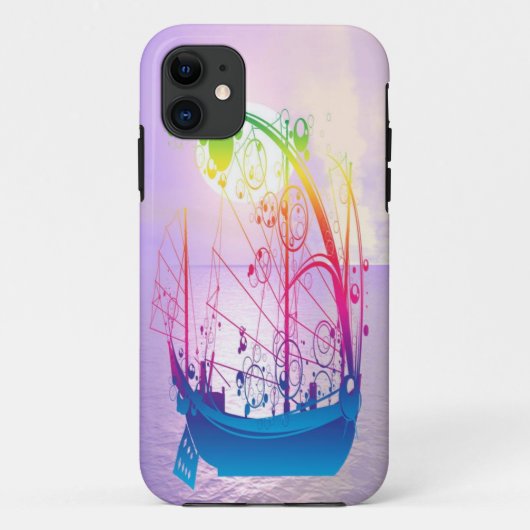 Zeilschip bij dageraad Case-Mate iPhone case (Achterkant)