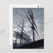 Zeilschip briefkaart (Voorkant / Achterkant)