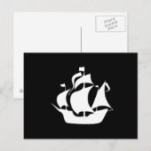 Zeilschip Briefkaart (Voorkant / Achterkant)