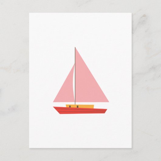 Zeilschip Briefkaart (Voorkant)