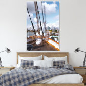 Zeilschip Canvas Afdruk (Insitu (Slaapkamer))