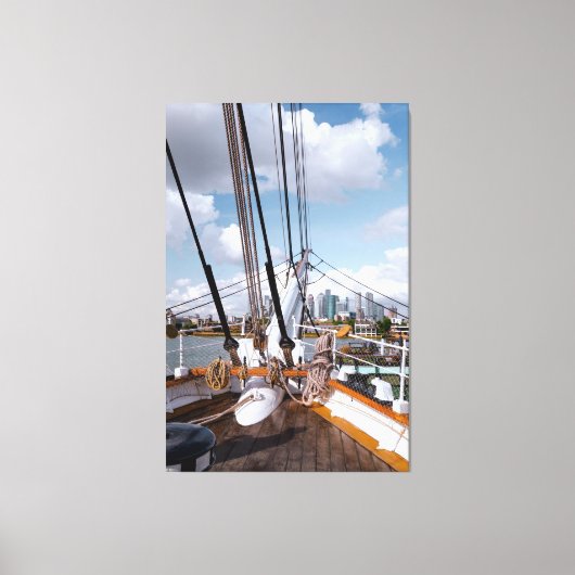Zeilschip Canvas Afdruk (Voorkant)