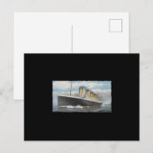Zeilschip - Cool zeilen Briefkaart (Voorkant / Achterkant)