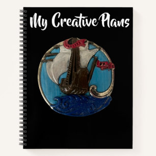 Zeilschip Custom Project Design Schetsboek Notitieboek