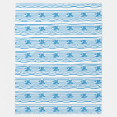 Zeilschip Fleece Deken (Voorkant)