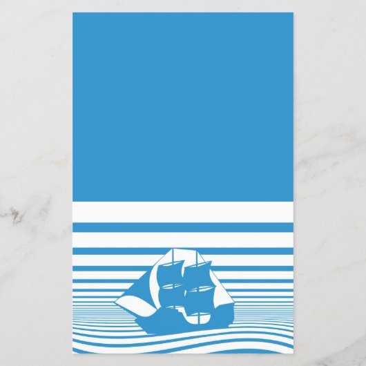 Zeilschip Flyer (Achterkant)
