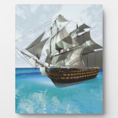 Zeilschip Fotoplaat (Voorkant)