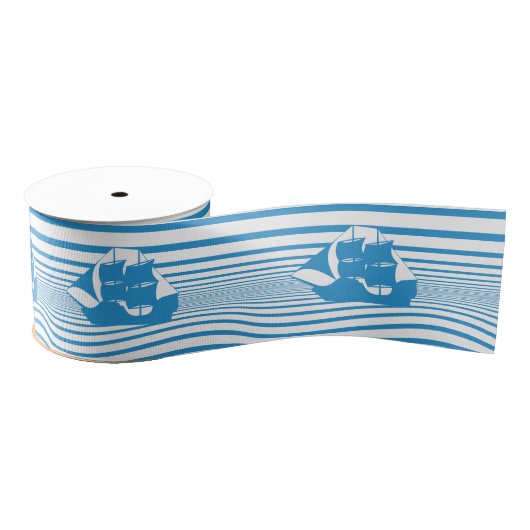 Zeilschip Grosgrain Lint (Spoel)