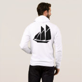 Zeilschip Hoodie (Achterkant volledig)