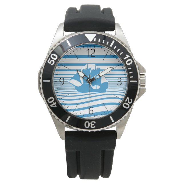 Zeilschip Horloge (Voorkant)