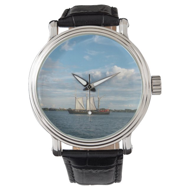 Zeilschip Horloge (Voorkant)