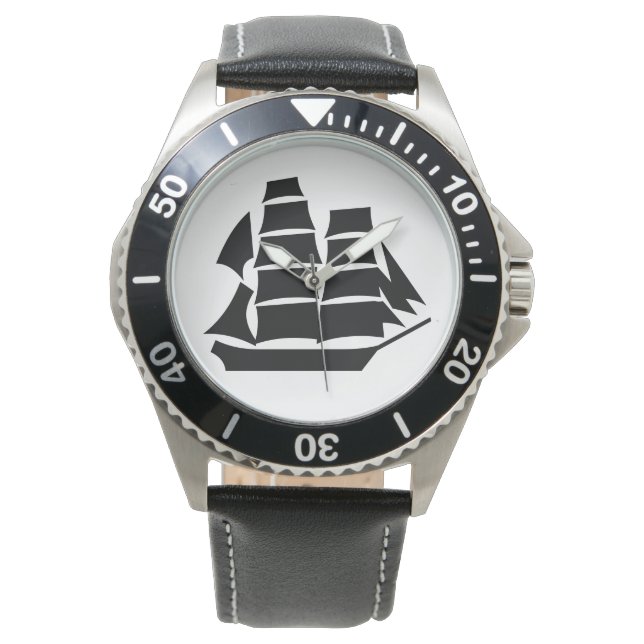 Zeilschip Horloge (Voorkant)