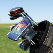 zeilschip in de haven golfheadcover (Insitu)
