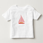 Zeilschip Kinder Shirts (Voorkant)