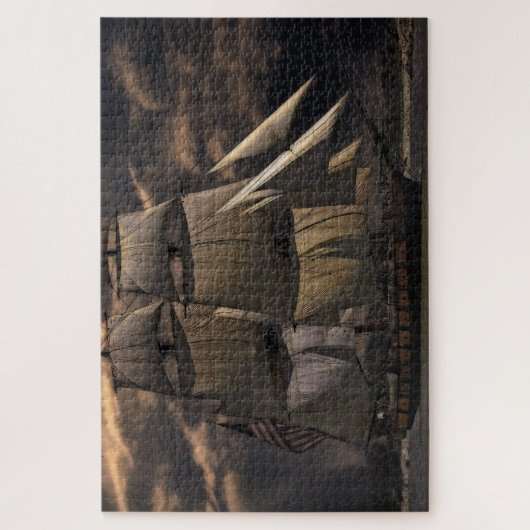 Zeilschip Legpuzzel (Verticaal)