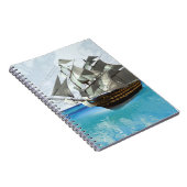 Zeilschip Notitieboek (Rechterzijde)