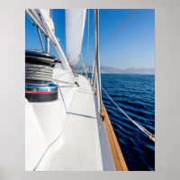 zeilschip op het zee