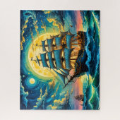 Zeilschip Puzzle Legpuzzel (Verticaal)
