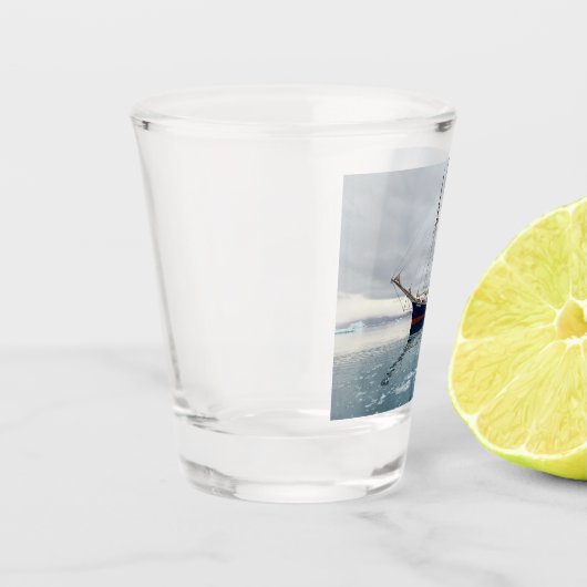 Zeilschip Rembrandt van Rijn 1947 Shot Glas (Links)