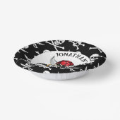 zeilschip Skulls Papieren Kommen (Gebogen)