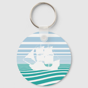 Zeilschip Sleutelhanger