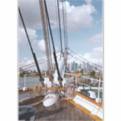 Zeilschip Sticker (Voorkant)