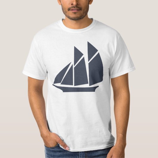 Zeilschip T-shirt (Voorkant)