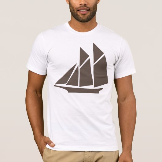 Zeilschip T-shirt (Voorkant)