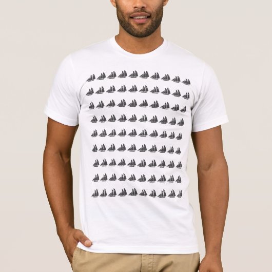 Zeilschip T-shirt (Voorkant)