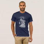 zeilschip t-shirt (Voorkant volledig)