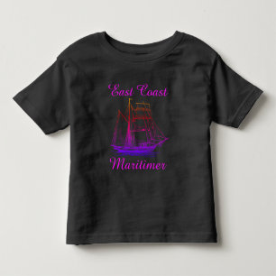 Zeilschip voor de oostkust van Maritimer shirt