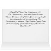 Zeilschip Woolloomooloo 1850 (Binnen Horizontaal (Boven))