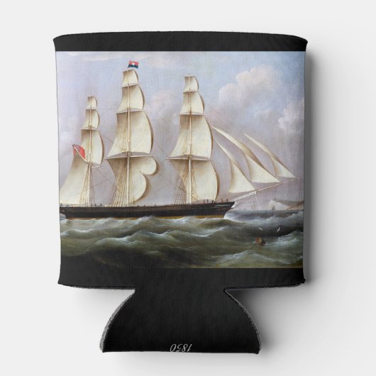 Zeilschip Woolloomooloo 1850 Blikjeskoeler (Achterkant)