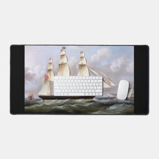 Zeilschip Woolloomooloo 1850 Bureaumat (Keyboard & Muis)