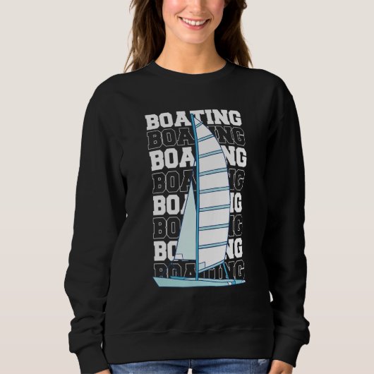 Zeilschip zeilboot Kapitein 1 Trui (Voorkant)